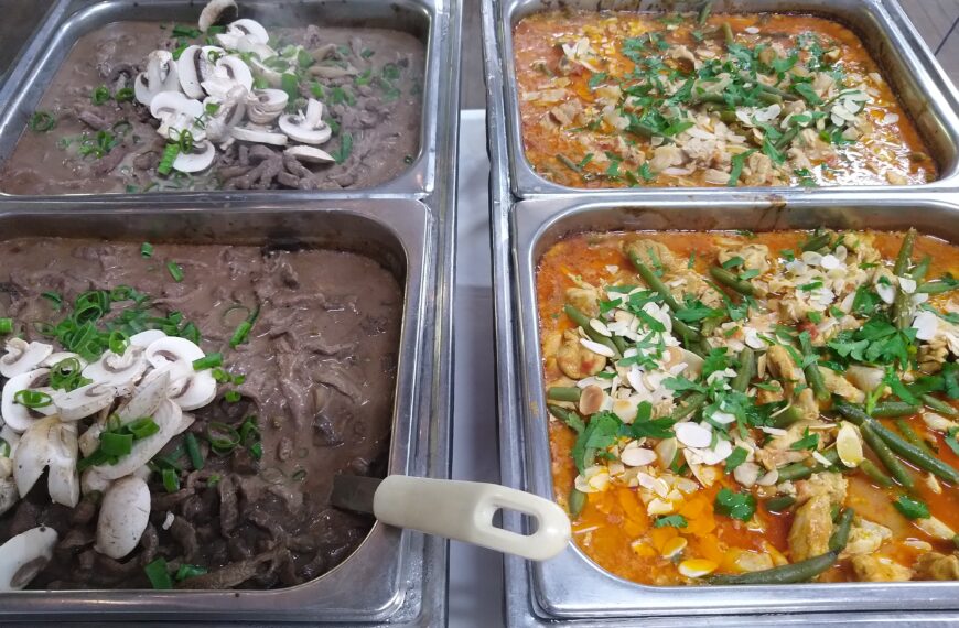 Hot Dishes – Make up your own menu